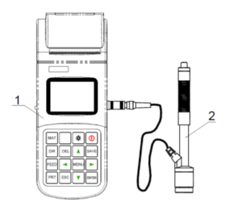 1-14-1.png Acoustic Testing Pro Leeb Hardness Tester with Built-In Printer (High Precision)