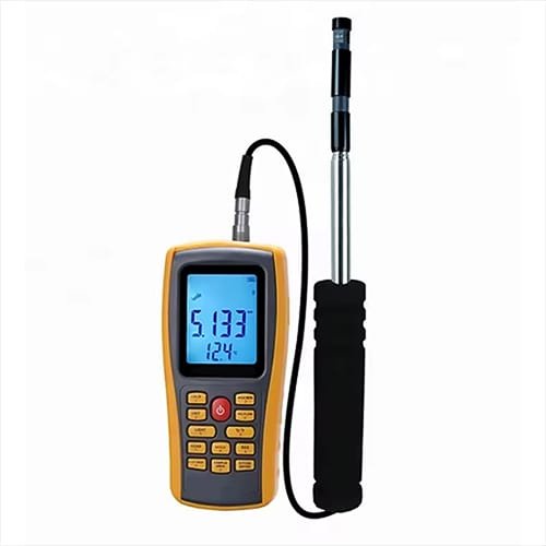 Portable Hot Wire Anemometer for Accurate Airflow Measurement - Acoustic Testing Pro