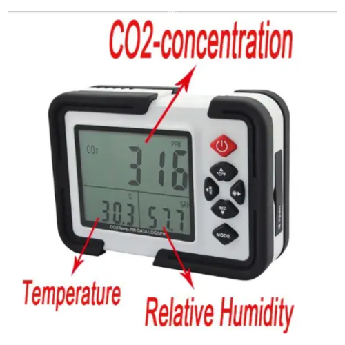 CO2/Temp/RH Data Logger (32000 Datalog Memory)