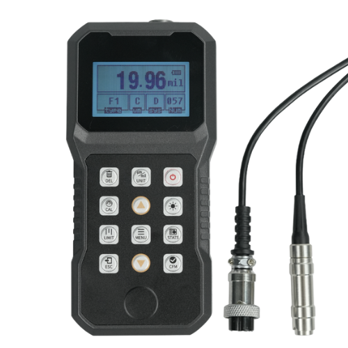 Digital Magnetic And Eddy Current Coating Thickness Gauge - Acoustic Testing Pro