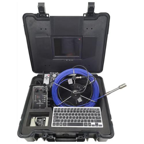 Acoustic Testing Pro Waterproof Pan Tilt Sewer Pipe Inspection Endoscope