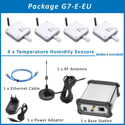 Acoustic Testing Pro Wireless Temperature Humidity Sensors System