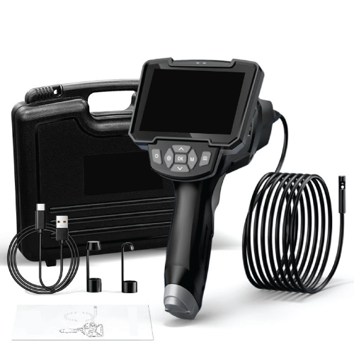 Dual Lens Waterproof Endoscope Camera - Acoustic Testing Pro