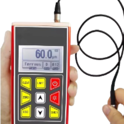Precision Chrome And Zinc Coating Thickness Gauge - Acoustic Testing Pro