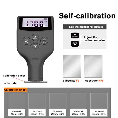 Digital Car Paint Coating Thickness Gauge Tester - Acoustic Testing Pro