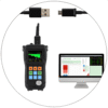 Acoustic Testing Pro Dual Element Screen Ultrasonic Thickness Gauge