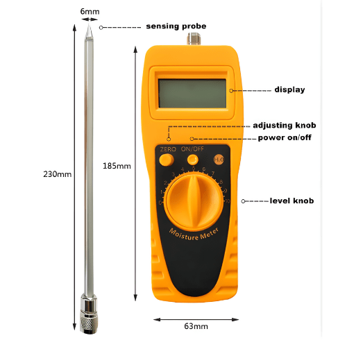 Acoustic Testing Pro Digital Soil Moisture Meter