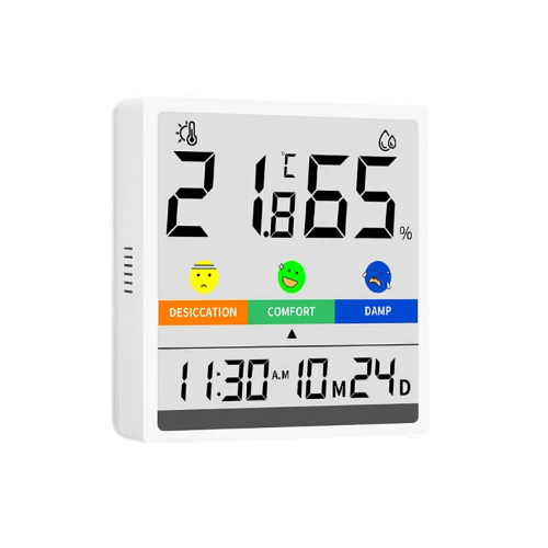 Acoustic Testing Pro LCD AE Hygrometer Clock