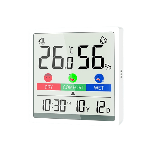 Acoustic Testing Pro LCD AE Hygrometer Clock
