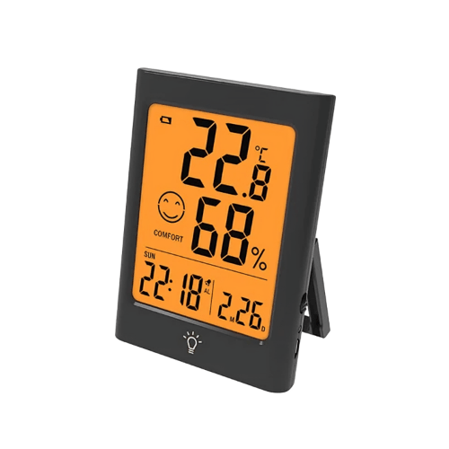 Acoustic Testing Pro Digital Thermometer And Hygrometer With Alarm