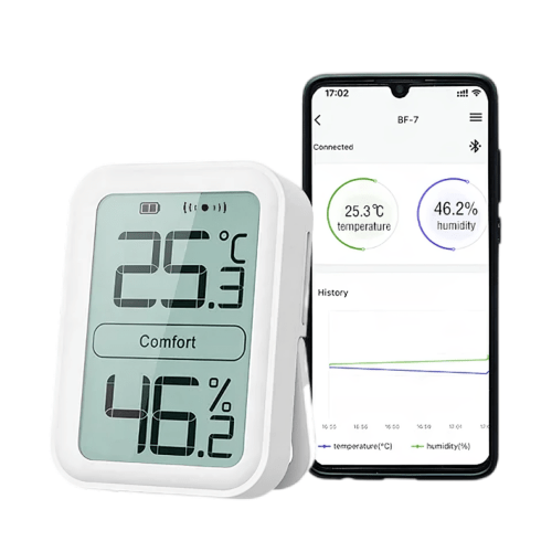 Acoustic Testing Pro Bluetooth Alarm Thermohygrometer