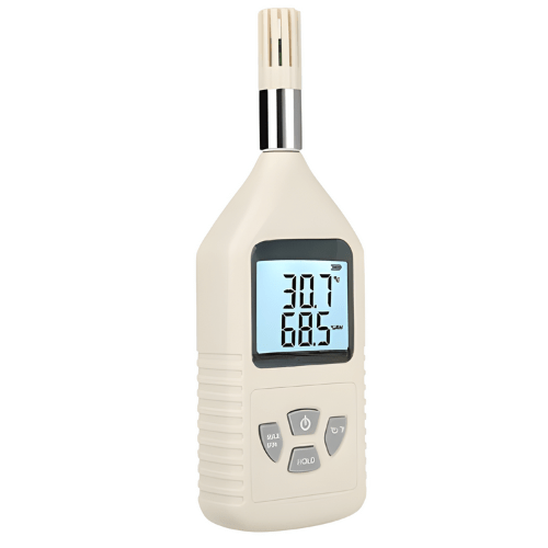 Acoustic Testing Pro Handheld Alarm Enabled Hygrometer