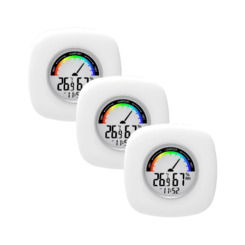 Acoustic Testing Pro Thermometer Hygrometer With Alarm