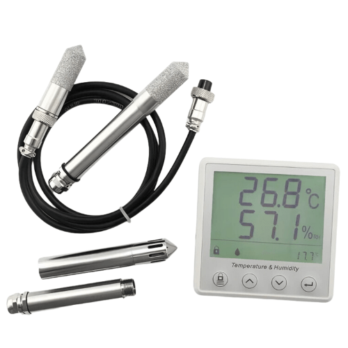 Acoustic Testing Pro Stainless Steel Probe Hygrometer And Thermometer