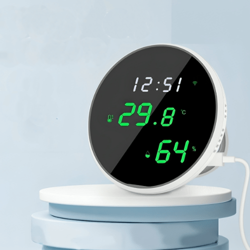 Acoustic Testing Pro Hygrometer Thermometer Indoor Alarm