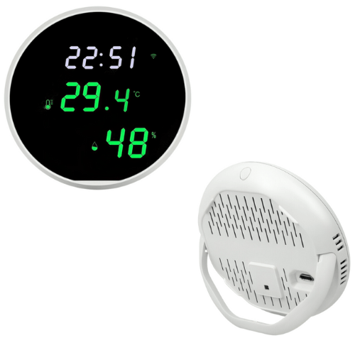 Acoustic Testing Pro Hygrometer Thermometer Indoor Alarm