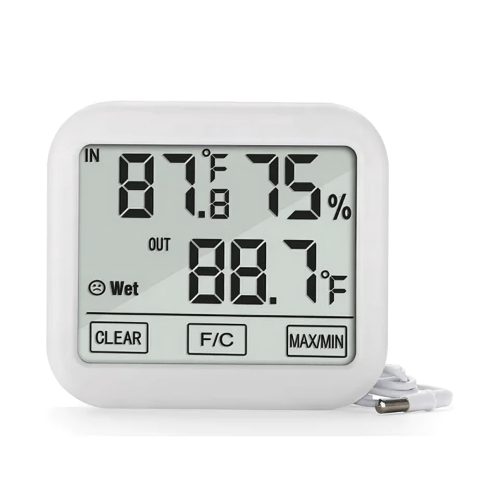Acoustic Testing Pro Alarm Enabled Hygrometer Thermometer