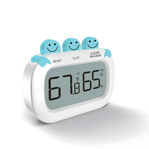 Acoustic Testing Pro Digital Thermometer Hygrometer With Alarm