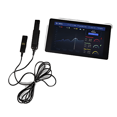 Acoustic Testing Pro Temperature Humidity Data Logger External Alarm