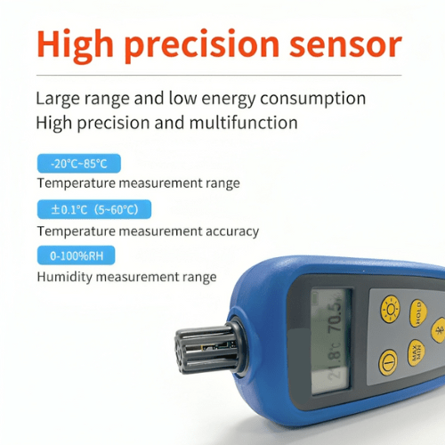Acoustic Testing Pro Temperature And Humidity Meter Hygrometer