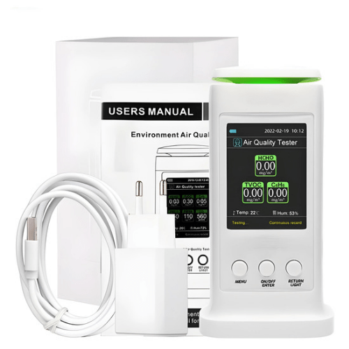Acoustic Testing Pro Air Quality Detector Monitor Data Analysis Hygrometer