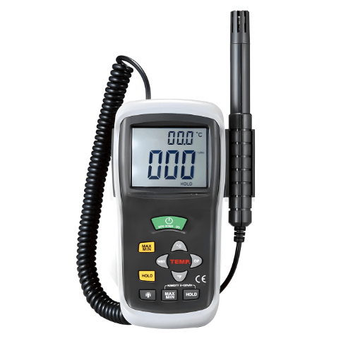 Acoustic Testing Pro Temperature Meter Hygrometer