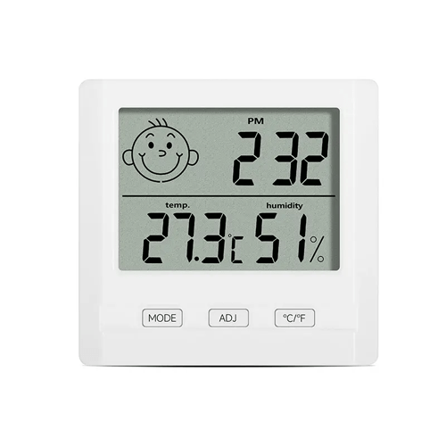 Acoustic Testing Pro Wall Desk Clock Thermo Hygrometer
