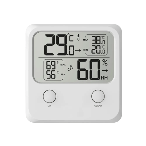 Acoustic Testing Pro Indoor Outdoor Digital Thermometer Hygrometer