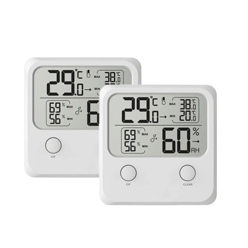 Acoustic Testing Pro Indoor Outdoor Digital Thermometer Hygrometer