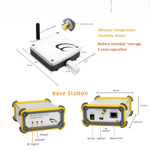 Acoustic Testing Pro Sensor Thermometer Hygrometer