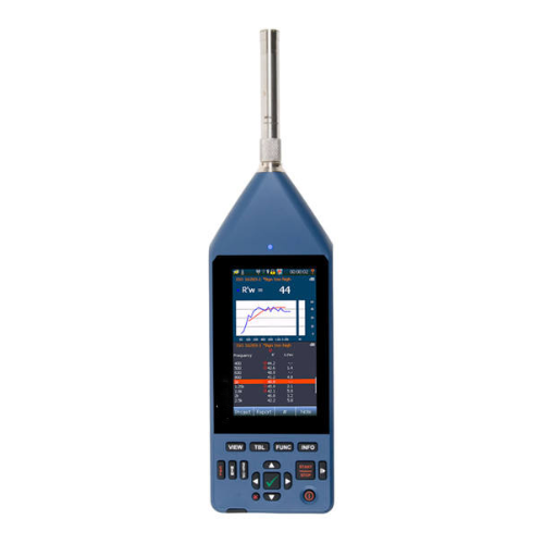 Sound Level Meter with 4.3" Touchscreen and WLAN/3G LTE - Acoustic Testing Pro 