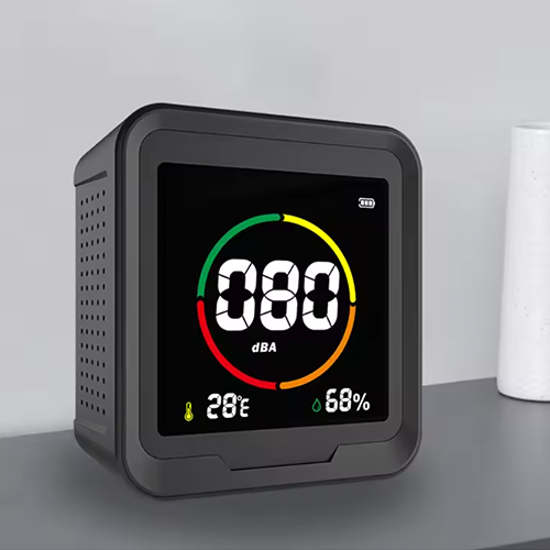 ACTPASLM-433-3.png Digital Noise Detector with LCD Screen and Temperature Humidity Sensor - Acoustic Testing Pro