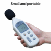 High Accuracy Digital Sound Level Meter 35-130dB for Hearing Tests - Acoustic Testing Pro 