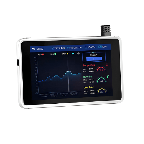 Acoustic Testing Pro Temperature and Humidity Data Logger