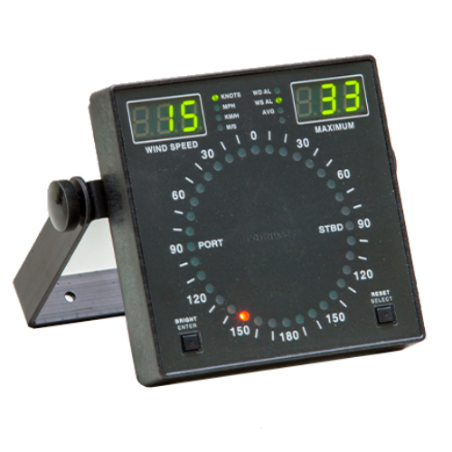 Advanced Wind Speed & Direction Tracker with NMEA & Alarm Relay - Acoustic Testing Pro