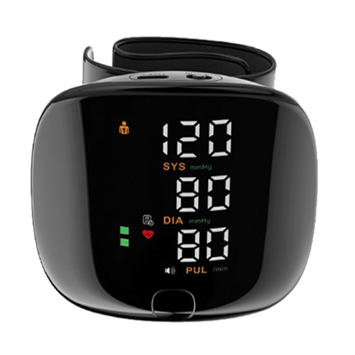USB Wrist Blood Pressure Monitor with Voice and LCD - Acoustic Testing Pro