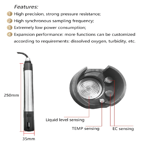 Acoustic Testing Pro Digital Water Salinity CDT Probe