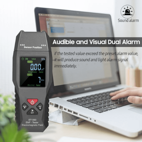 Acoustic Testing Pro Rechargeable LCD EMF Detector
