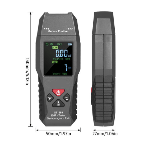 Acoustic Testing Pro Rechargeable LCD EMF Detector