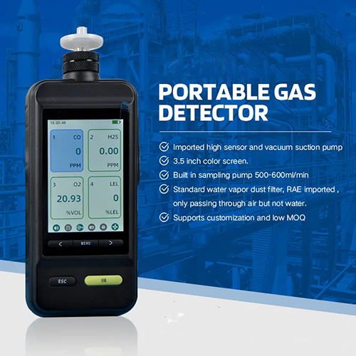 Acoustic Testing Pro Explosion-proof Industrial Combustible Gas Detector- Multi-Layer Filter