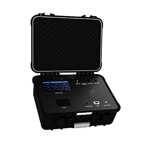 Portable CO & O₂ Gas Detector with CO₂ Monitoring - Acoustic Testing Pro