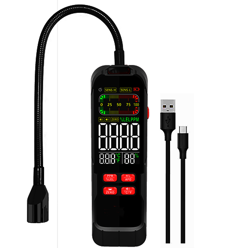 Portable Digital Handheld Gas Leak Detector - Acoustic Testing Pro