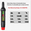 Digital Smart Multi-Meter Combustible Gas Leak Detector - Acoustic Testing Pro