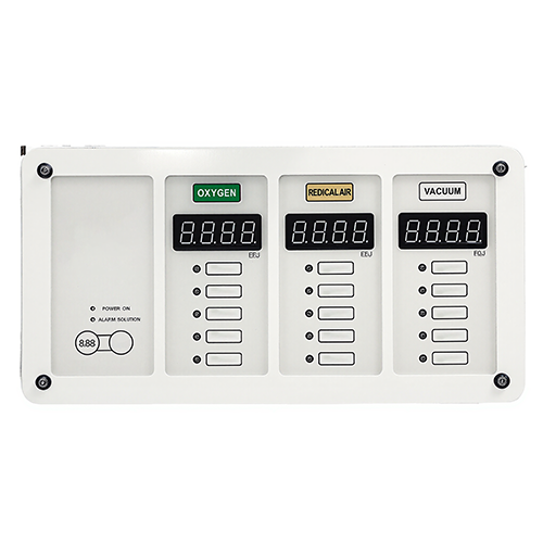 Medical Gas Area Alarm Panel With Integrated Zone Valve Box - Acoustic Testing Pro