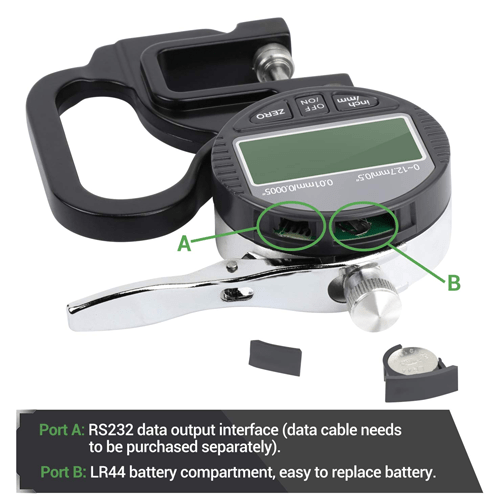 Acoustic Testing Pro Plastic Film Thickness Gauge