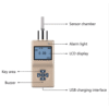 Acoustic Testing Pro Gas Detector Hygrometer