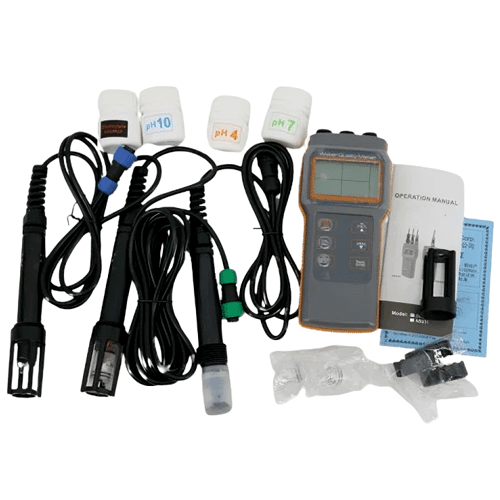 Acoustic Testing Pro Dissolved Oxygen Tester Upgraded Conductivity Salinity