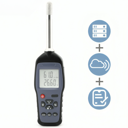 Acoustic Testing Pro Hand-Held Digital Hygrometer