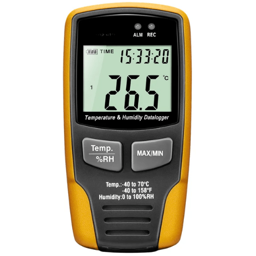 Acoustic Testing Pro Light Alarm Temperature And Humidity Logger