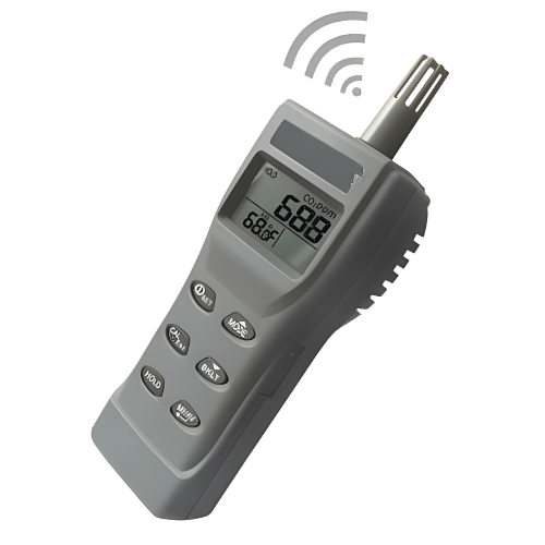 Acoustic Testing Pro Handheld Temperature Hygrometer